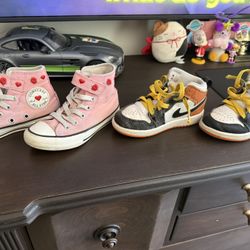 Shoe Converse And Jordan Girl 