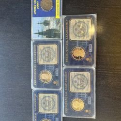 Presidential Leader, Ship, Coins, And Navy Commemorative Coin