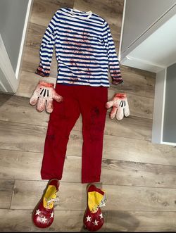 Scary Toon/Clown Costume/Outfit
