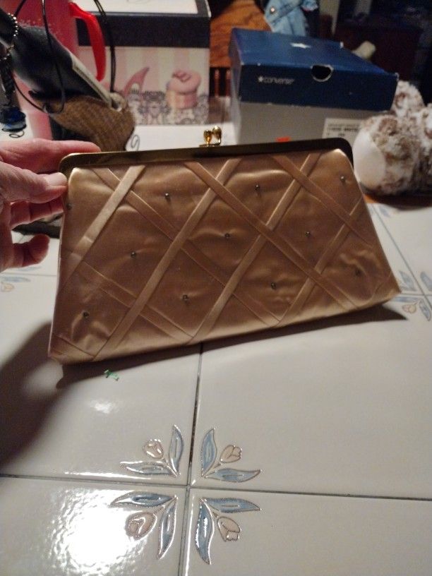 Vtg 1960's Clutch Purse By JR