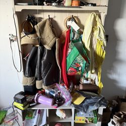 Hall Tree (coat And Shoe Cubby)