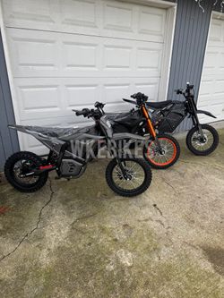 Electric Dirt Bikes ready for pick up 