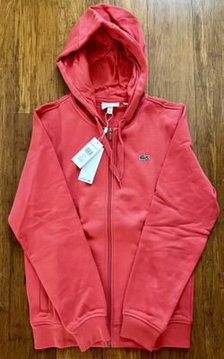 NWT LACOSTE Men’s HOODIE JACKET! CLASSIC FIT! SIZE 3/SMALL!