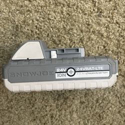 Snowjoe 24g Ion-Lithium Battery
