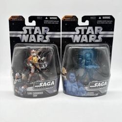 Star Wars The Saga Collection Revenge Of The Sith - Clone Commander Cody & Holographic Clone Commander Cody