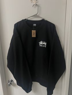 Stussy Black Santa Ana Sweatshirt 