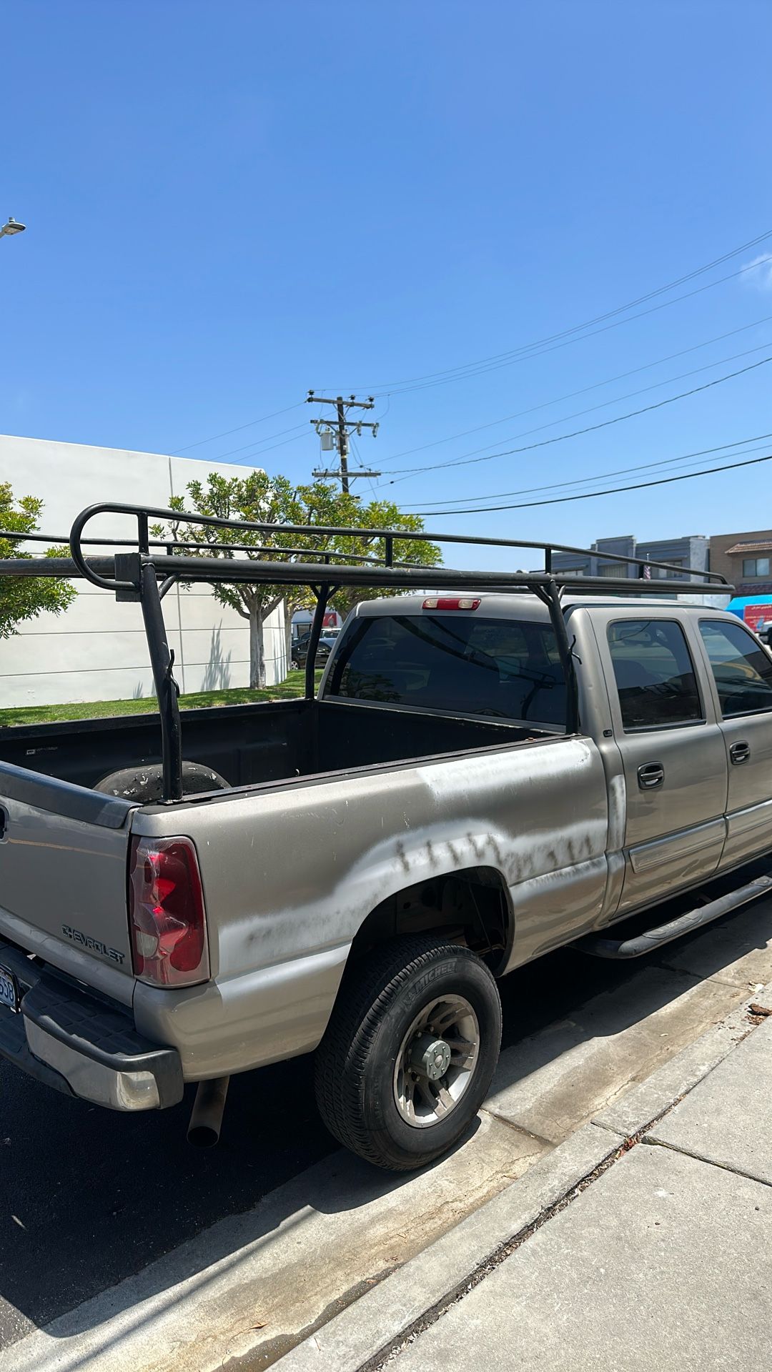 Adder Rack Silverado Chevy silverado 2500 Utility Ladder Rack for Sale in Huntington Beach ...