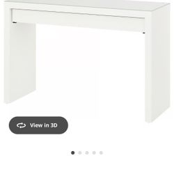 IKEA -MALM   Vanity/Desk 