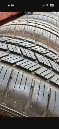 Set of almost new Goodyear Eagle tires