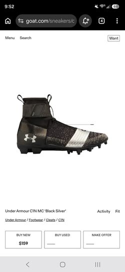 NEW SIZE11 UNDER ARMOUR CLEATS