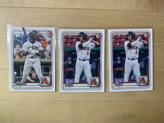 Arizona DBacks Bowman Prospect Cards 