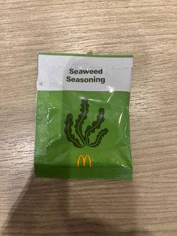 McDonald’s Chiikawa McShaker Fries Bag + Seaweed Seasoning Pack