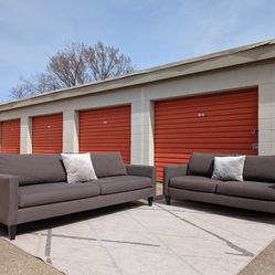 *FREE DELIVERY* MID-CENTURY MODERN SOFA AND LOVESEAT