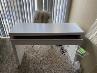 IKEA white vanity desk