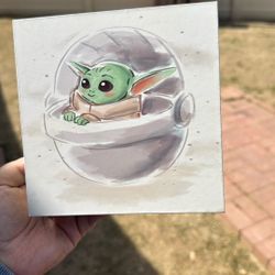 Baby Grogu Frame 