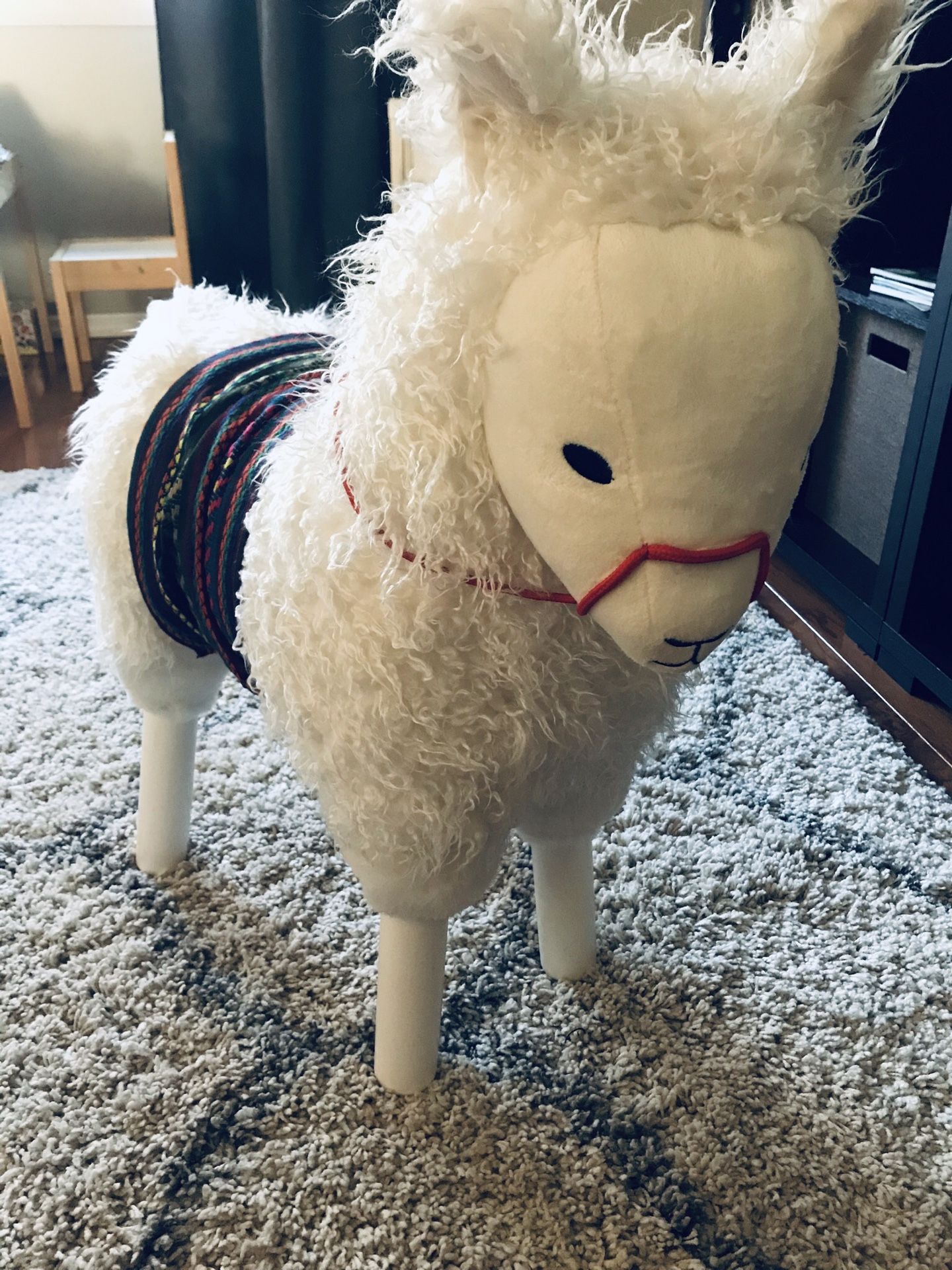 Crate and Barrel Land of Nod Ride on Llama