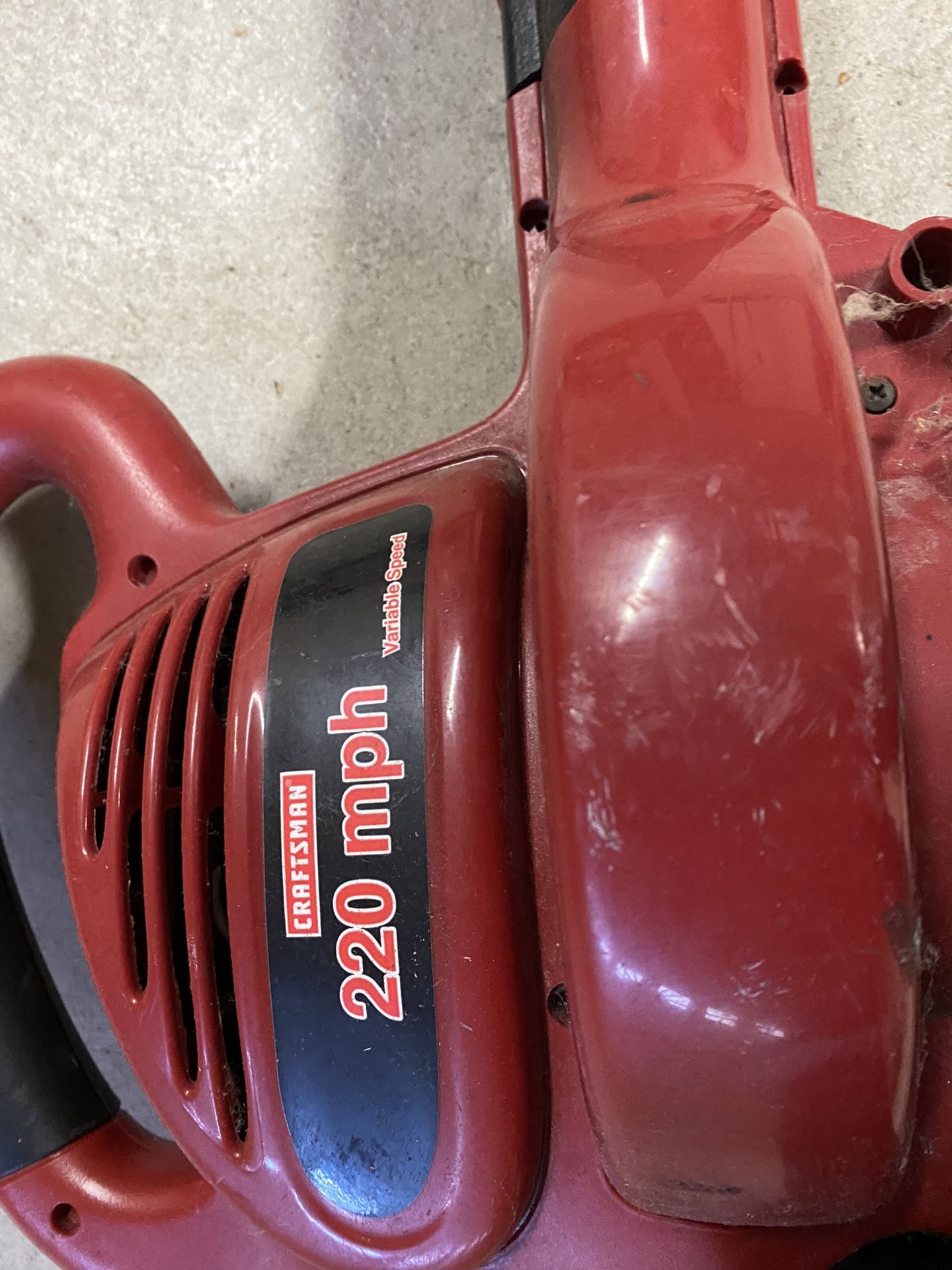 Leaf Blower (corded) and Powerful 