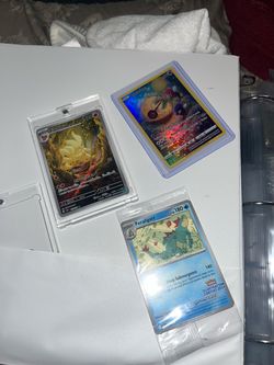 Pokémon cards and sport cards binder