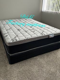 Queen Size Mattress Pillow Top 12"  new Mattress in a plastic sealed We offer same Day Delivery delivery