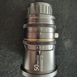 Anamorphic 50mm Great Joy lens 2.9 Great Shape 