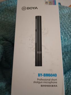 BOYA By BM6040 Professional Short Shotgun Microfono