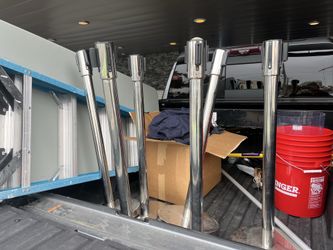 Stainless steel stanchion ( 6 )