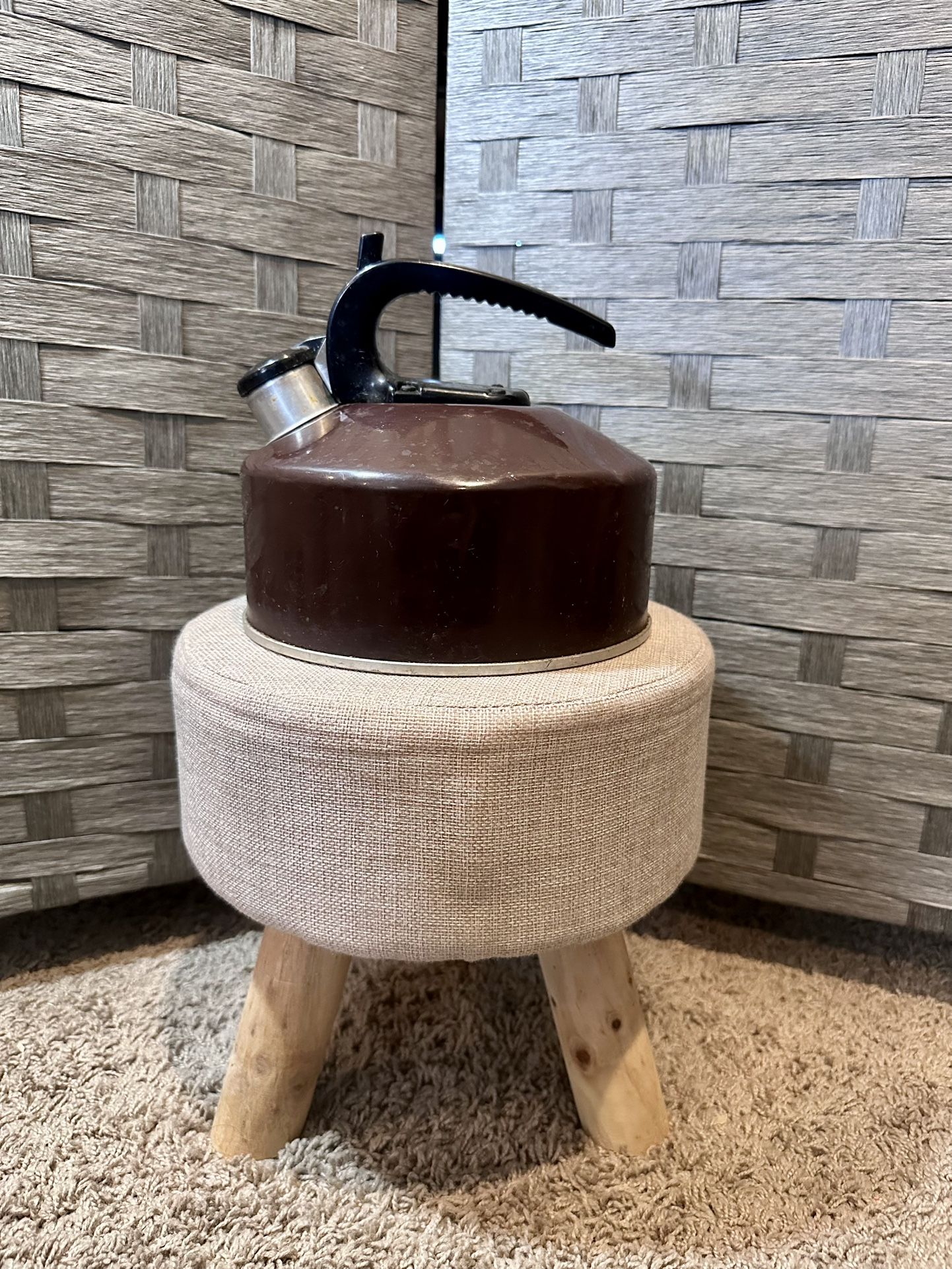 Vintage Enterprise Aluminum Co Whistling Kettle