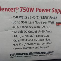 750 Watt Power Supply 