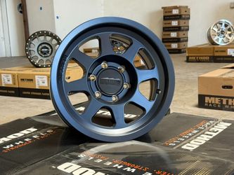 4 NEW Method MR701 Bead Grip Bahia Blue wheels -12mm 6x5.5 17x9 Fits Chevy Toyota Ram 1500 GMC