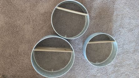 Galvanized Round shelf