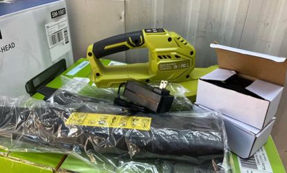 Cordless Electric Leaf Blower with Accessories