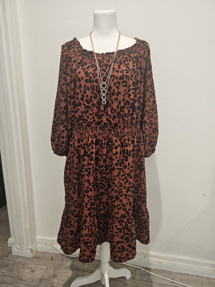Leopard Dress XXL
