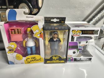 2 Funko, 1 Jakks Figures 