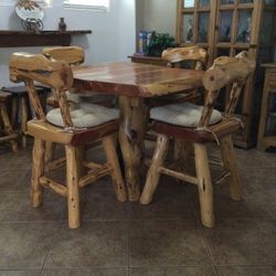 Juniper Counter Height Table w/4 Chairs