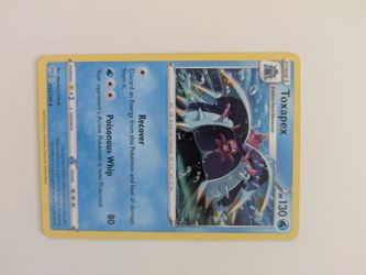 Toxapex pokemon card Darkness Ablaze 052