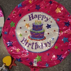 Foil Balloons - Birthday & Stars
