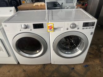 USED KENMORE  WASHER  AND DRYER