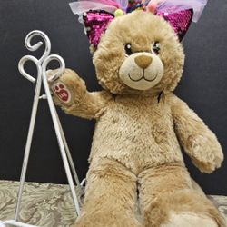 Unicorn Sequin Headband with Tulle Accents