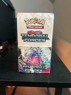 Pokemon Temporal Forces half booster box