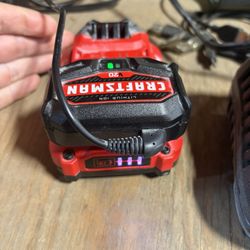 Craftsman 20 V Battery And Charger