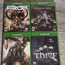 Xbox One Games Bundle – 4 Action Titles