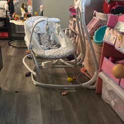 Ingenuity 2 In 1 Rocker And Baby Swing