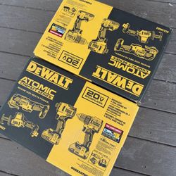 DEWALT ATOMIC 20V MAX Cordless Brushless Combo Set
