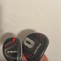 Taylor Made Stealth 2 Plus 3 Wood, Stealth 3 Hybrid 