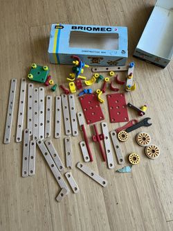 Vintage Briomec 2 Swedish Building toy 31792