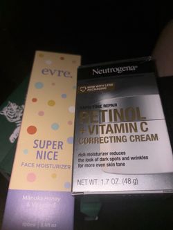 Cosmetics and skin care products