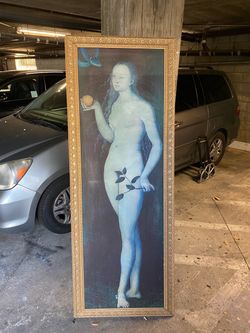 Vintage Painting of Woman