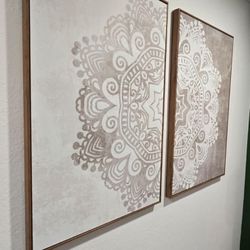24x36 Mandala wall Decor