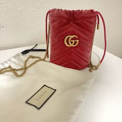Gucci Marmo t Bucket Bag