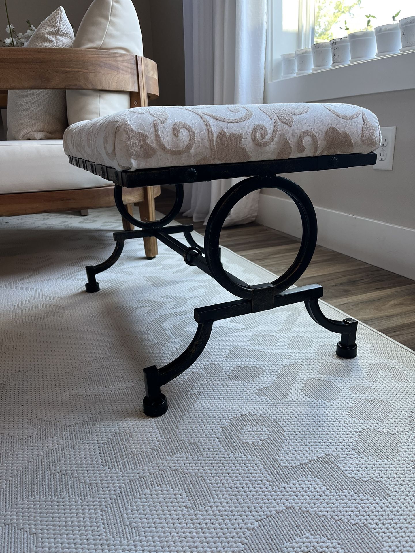 Vintage Ottoman/ Bench/ Stool